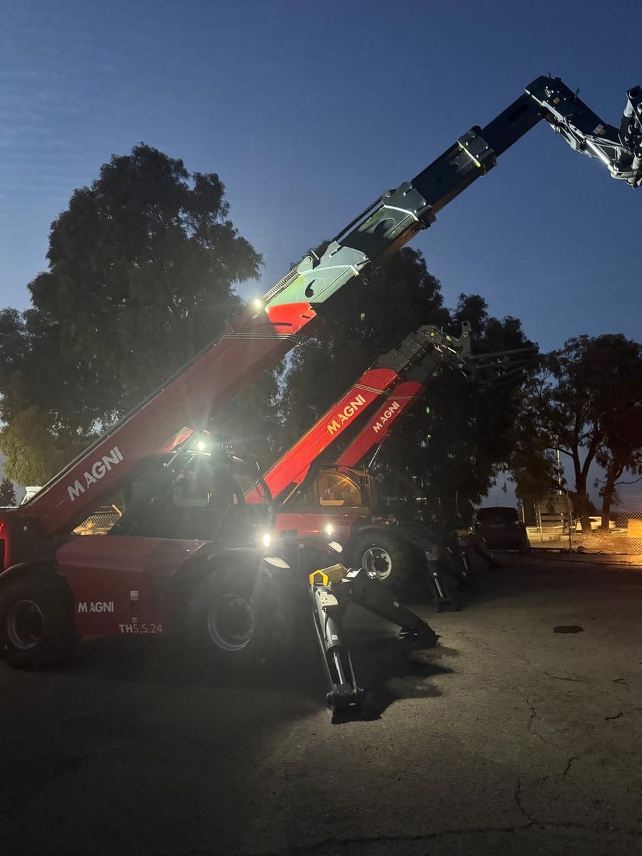 Magni TH 5.5.24 telehandlers, ready for delivery